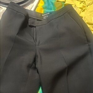 Ellen Tracy Charcoal Cropped Pants